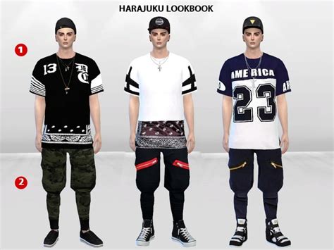 Harajuku Lookbook Set By Mclaynesims At Tsr Sims 4 Updates