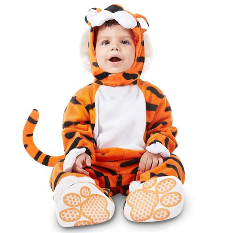 Spooktacular Creations Deluxe Baby Tiger Costume Set 3t For Sale