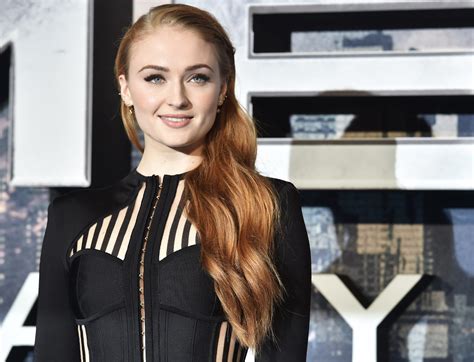 High Quality Celebrity Pictures Sophie Turner Wearing A See Through