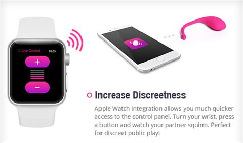 Lush Vibe Control With Smartphone Or Apple Watch Indiegogo