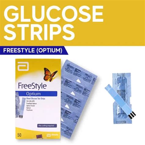 Glucose Strips Freestyle Optium 50’s Exp 11 30 2022 Lazada Ph
