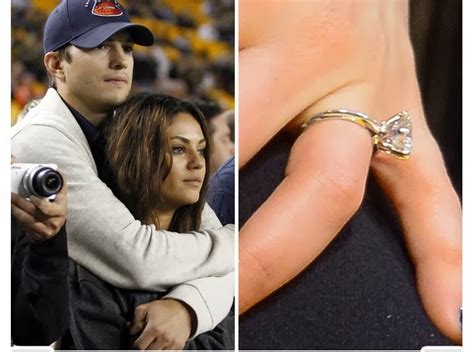 Mila Kunis Flashes Engagement Ring On Date Night With Ashton Kutcher