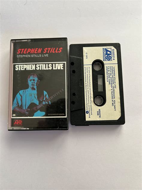 Stephen Stills Live Cassette Tape Etsy
