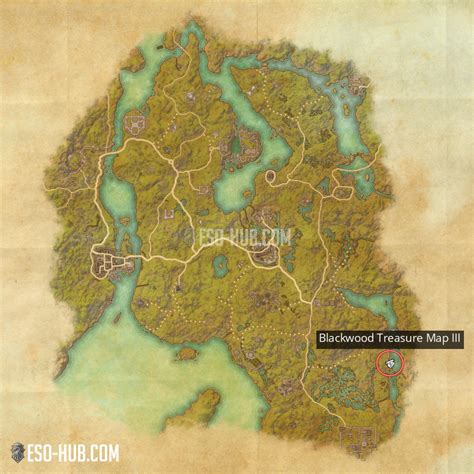 Blackwood Treasure Map Iii Eso Hub Elder Scrolls Online