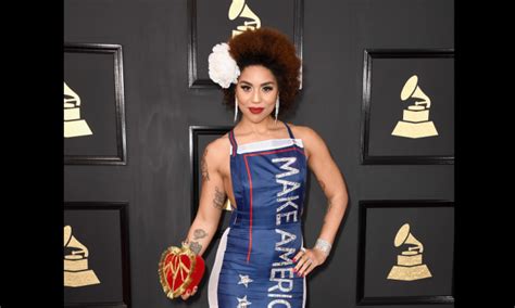 Singer Joy Villa Makes Statement With Trump Dress At Grammys Music Sales Skyrocket The Epoch
