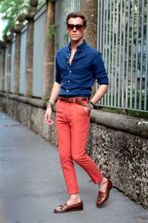 Chino Pants You Can Combination With Shirt For Men Style Mens Casual Outfits Mens Outfits
