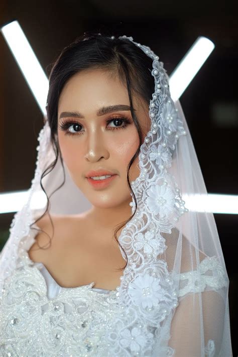 Pin Oleh Ika Di Makeup Kerudung Pengantin Foto Perkawinan Pengantin