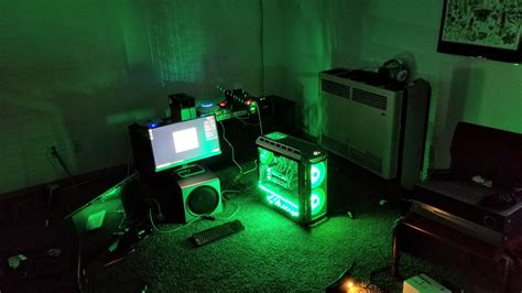 Real Life Cyberpunk From My Living Room Setup Rcyberpunk