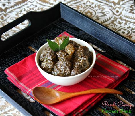 Pandi Curry Coorgi Pork Kodagu Coorg Style Pork Curry When The