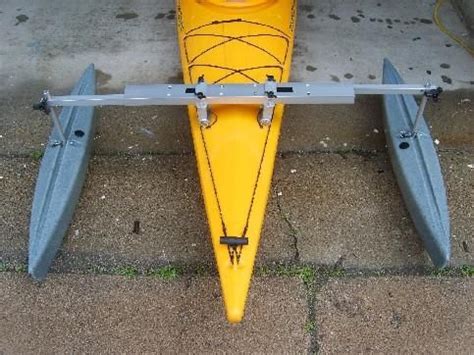 Tom speer's shunting foil sections. kayak outriggers diy - Google Search | Kayak outriggers, Kayak accessories, White water kayak