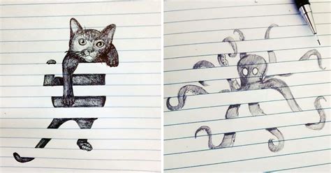 Creative Doodles That Dont Stay Within The Lines Bored Panda