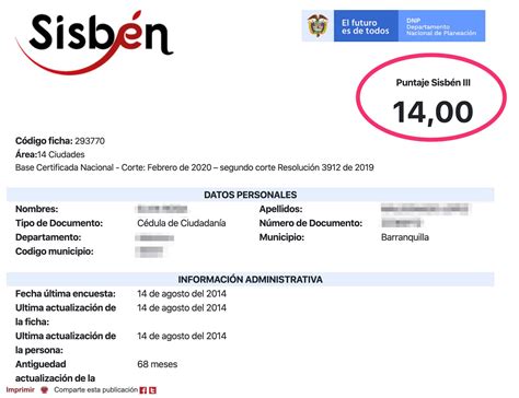 Una vez realizada la encuesta en el hogar, el funcionario indicará las fechas de publicación de la información. llᐈ 【Consultar el Puntaje del Sisben】Guía gráfica paso a paso.