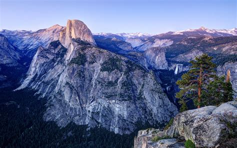Wallpaper Mountains Forest Yosemite National Park California Usa