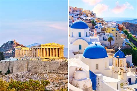 Athens Vs Santorini For Vacation Which One Is Better