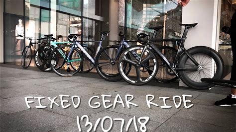 Fixed Gear Ride 130718 Youtube
