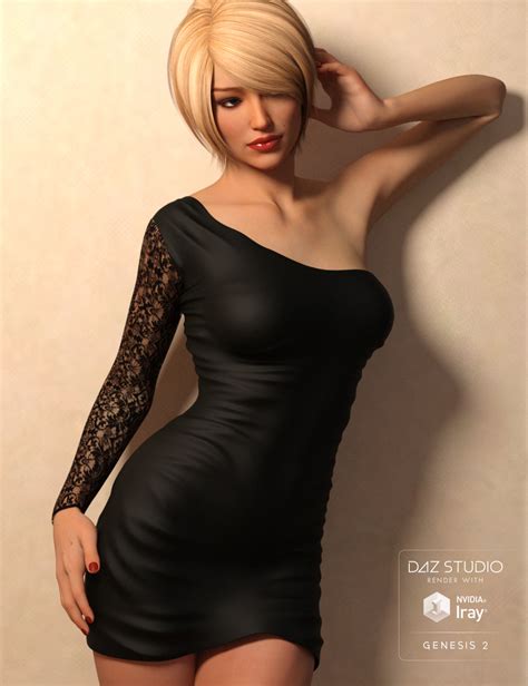 Chloe Dress For Genesis 2 Females Daz 3d
