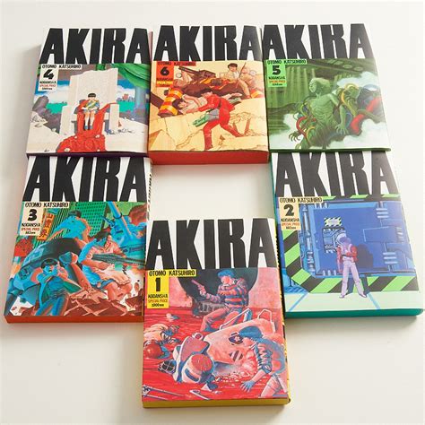 Akira Manga Volumes 1-6 Set Check out our manga box sets selection for the very best in unique or custom, handmade pieces from our shops.