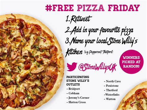 Free Pizza Friday Is Back