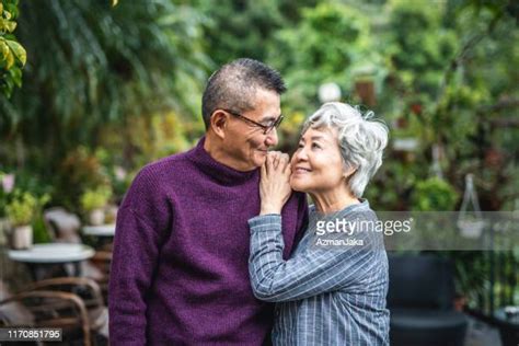 Happy Asian Old Couple Photos And Premium High Res Pictures Getty Images