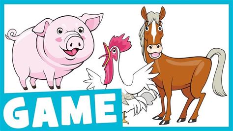 Learn Farm Animals What Is It Game For Kids Maple Leaf Learning