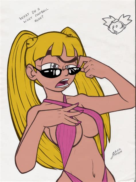 Rule 34 1girls Arnold Shortman Bikini Blonde Hair Disembodied Head