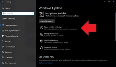 Microsoft Adds Update Pausing Feature On Windows 10 Home Custom Pc Review