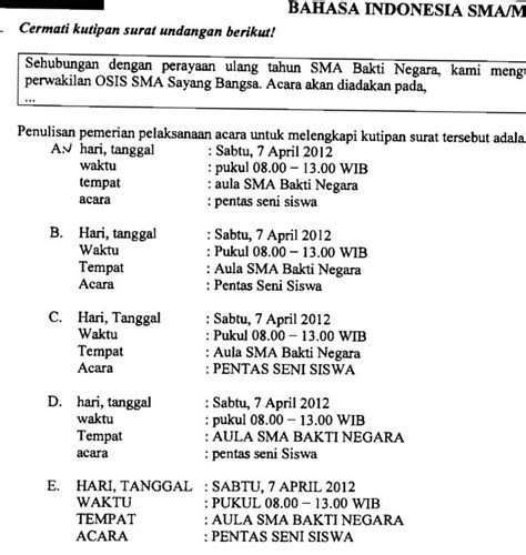 Penulisan Pemerian Yang Tepat Dalam Surat Undangan Kumpulan Surat Penting