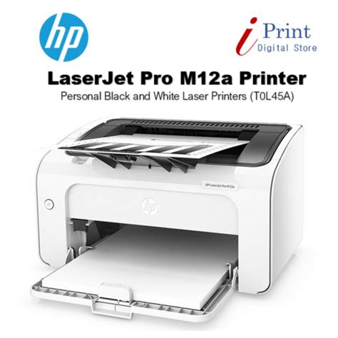 Time when time, estimate documents with sharp black text from one in all the trade. HP LASERJET PRO M12A / M12W PRINTER | Shopee Malaysia
