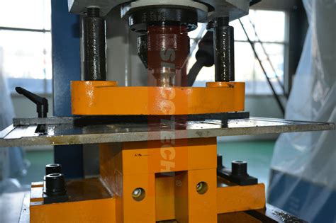 China Q35y 16 Steel Sheet Metal Hole Punch And Profile Shear Machine