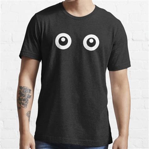 Scared Cartoon Eyes In The Dark T Shirt By Xooxoo Redbubble