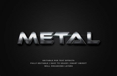 Metal Text Psd 1000 High Quality Free Psd Templates For Download