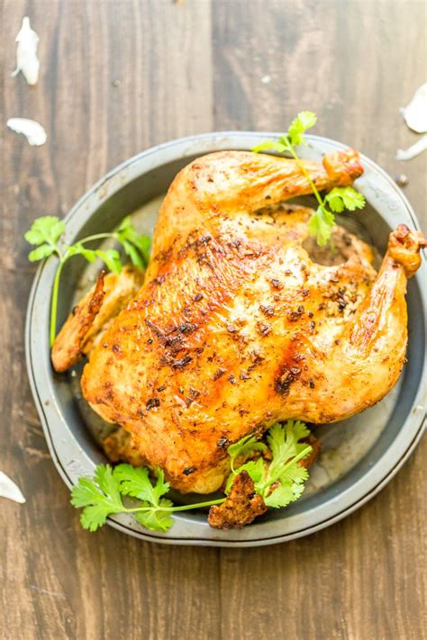 Only use parmesan as a garnish, not mixed in. Roasted Chicken with Garlic and Butter | Recipe | Easy chicken recipes, Roasted chicken, Chicken ...