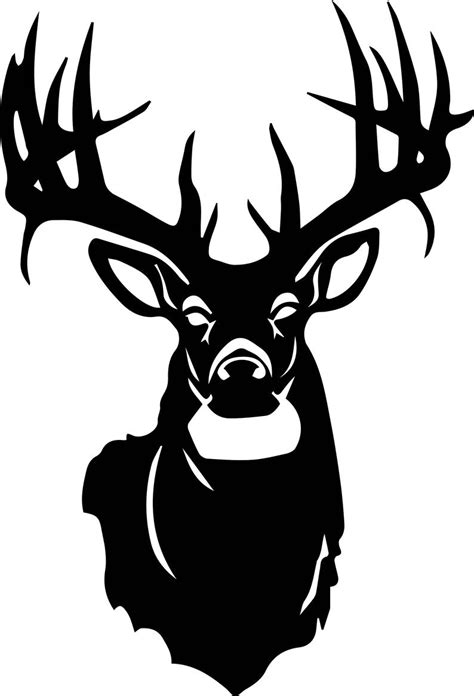 Silhouette Deer Head Svg 221 Svg File For Diy Machine