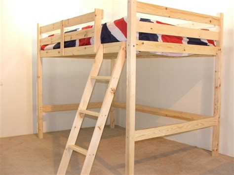 Perfect for tween or teen bedrooms! Celeste 4ft Small Double HEAVY DUTY Solid Pine HIGH SLEEPER Bunk Bed