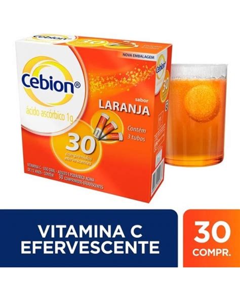 Cebion 1g Eferv Vitamina C C3x10