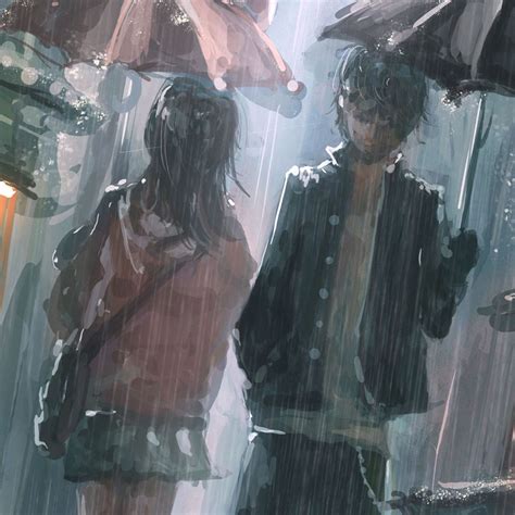 Anime Rain Boy Wallpapers Wallpaper Cave