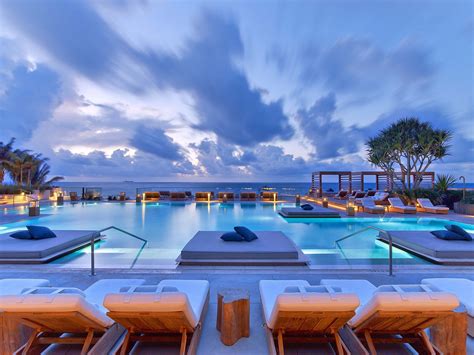 Hotel South Beach Miami Florida Usa Infinity Pools