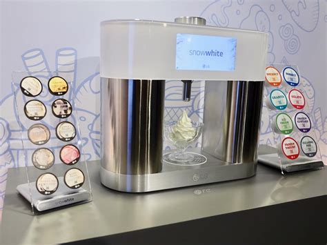 Making perfect ice cream industrial standard machine. The LG SnowWhite Lets You Create Your Own Delicious Ice ...