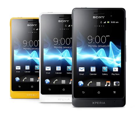 Types Of Sony Phones