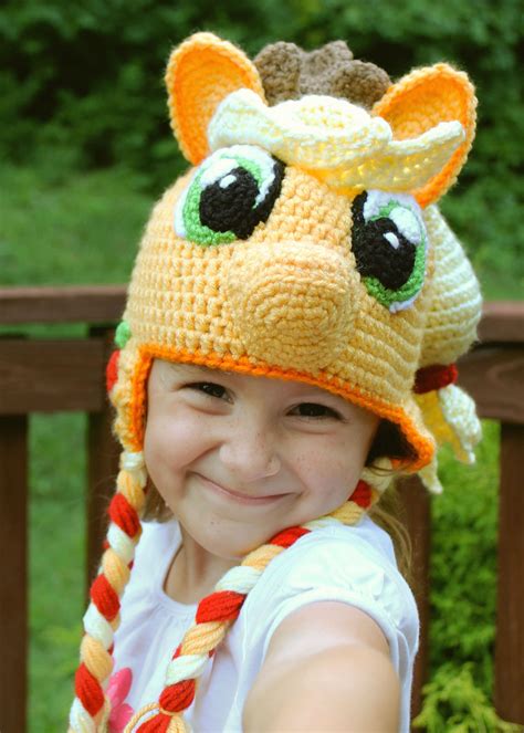 My Little Pony Applejack Costume Crochet Applejack Hat Crochet Hat