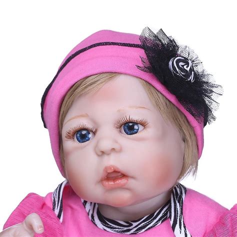 Rebirth Doll Bebes Reborn 55cm Girl Body Boneca Doll Full Silicone