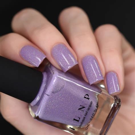 Wrapped Up Soft Lavender Holographic Nail Polish By Ilnp Nail