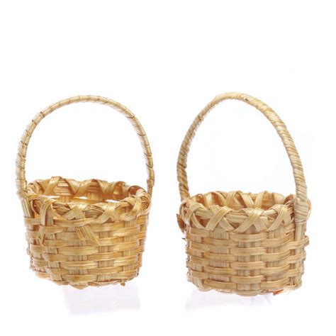 You can bet i will be making plenty of these faux wicker baskets for future projects, as well as for storage in the home. Miniature Woven Baskets - Craft Supplies Sale - Sales