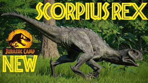 NEW SCORPIUS REX Vs Fight Dinosaurs Jurassic World Evolution YouTube