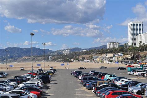 Santa Monica Pier Parking Stock Photos Pictures And Royalty Free Images