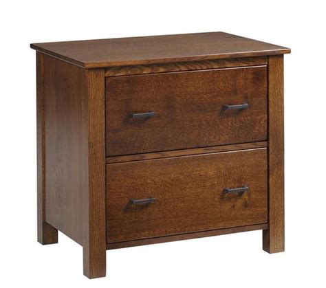 2 Drawer Mission Lateral File Cabinet From Dutchcrafters Amish