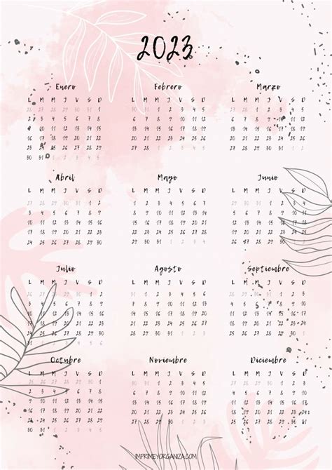 Calendarios Mensuales 2023 Para Imprimir Pdf Php Tutorial Imagesee