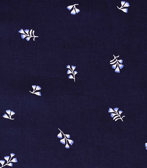 Cotton Twill Flower Print Fabric Fc Oa252 Dinesh Exports