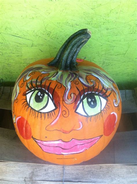 Cute Pumpkin Faces To Paint Larisa Stockton
