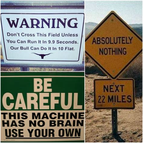 Funny And Weird Signs That Can Only Be Found In Texas